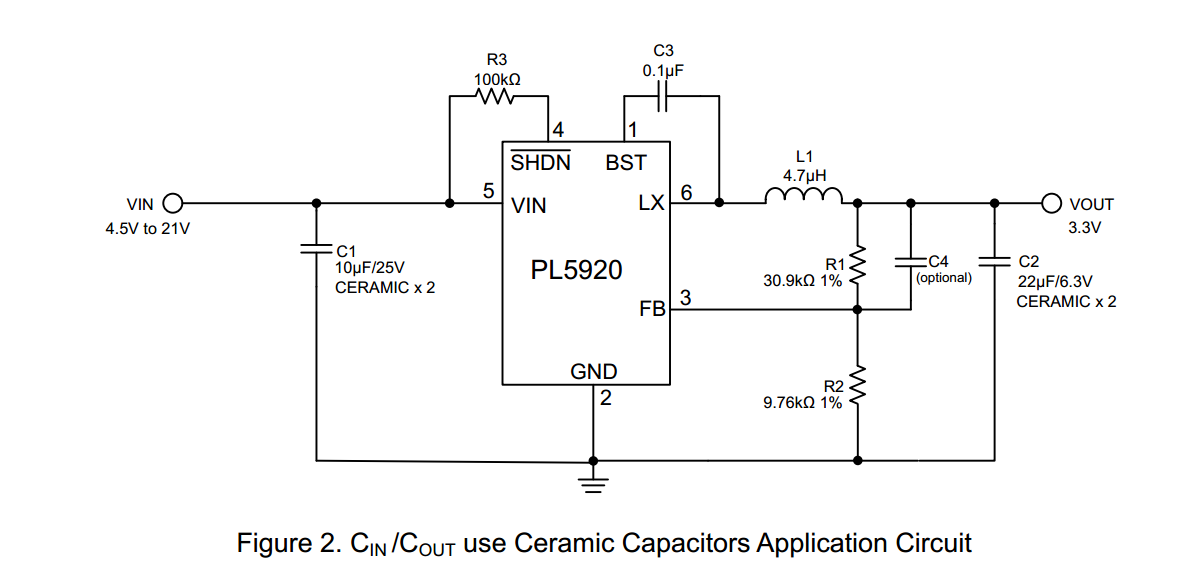 9V,12V輸入，轉5V,3.3V,3V輸出，1.5A電流降壓IC-PL5920