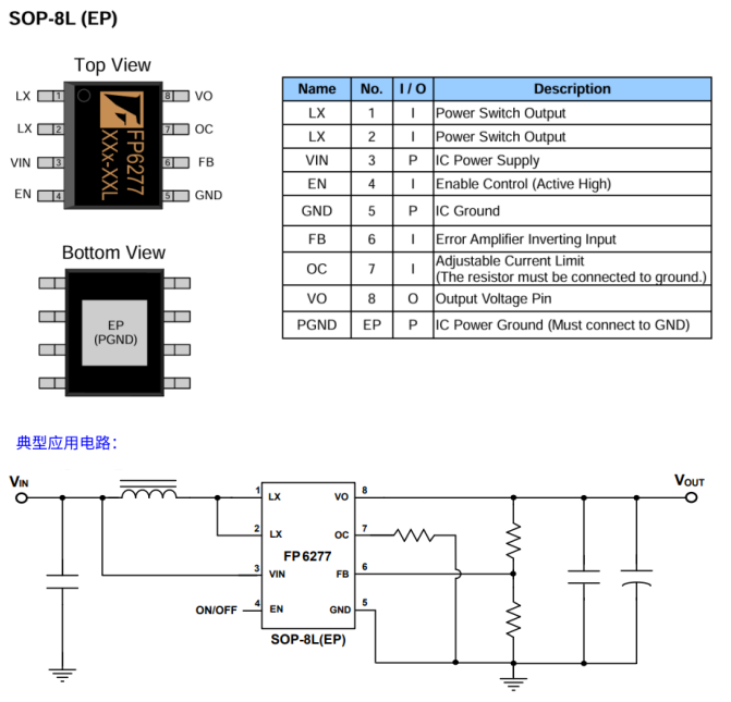 FP6277、FP6296、FP6298等升壓芯片的差異化詳解