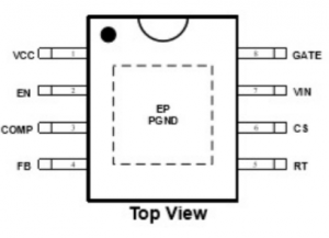 IU5207(Type-C輸入、升壓型兩節鋰電池20W快充IC